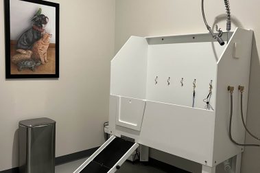 Dog Washing Station located at The Timbers, a Socha Companies community