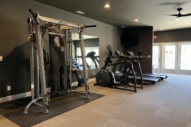 Clubhouse Gym located at The Timbers, a Socha Companies community