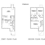 A three bedroom floorplan at The Timbers, a Socha Companies community