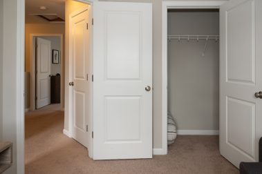 Bedroom 2 of a 3 Bedroom Unit in The Timbers, a high-end townhouse community by Socha Companies in Manchester NH
